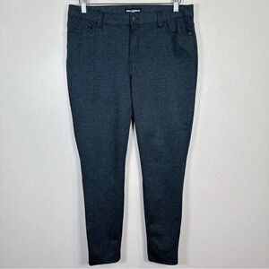 Karl Lagerfeld  Skinny Houndstooth Pant Dark Grey